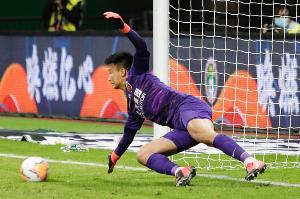 被射48脚没丢球！海港门将陈威：我们不会惧怕，而是享受比赛过程